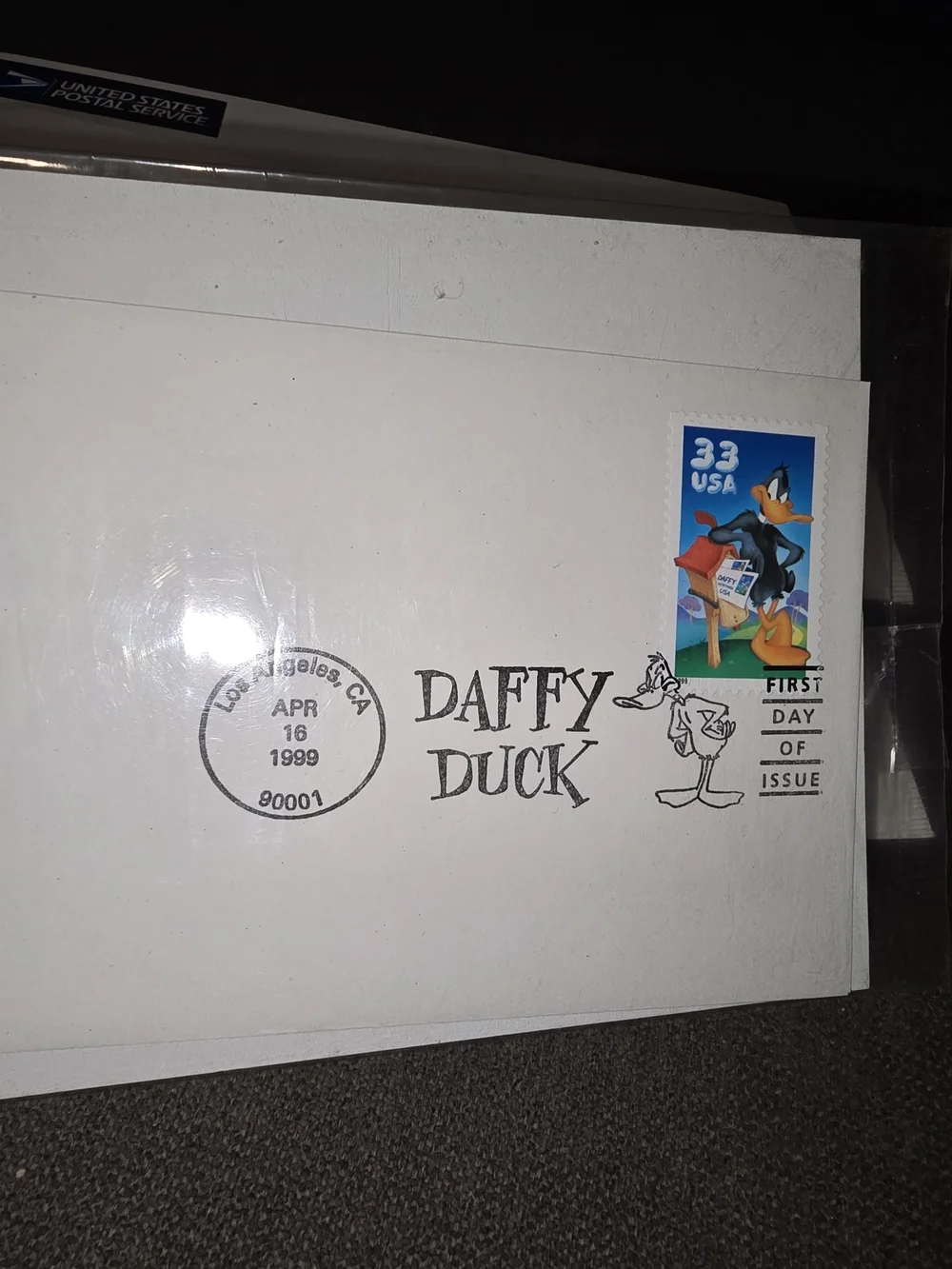 Looney Tunes First Day Cover Envelopes & Stamp Cards Collection